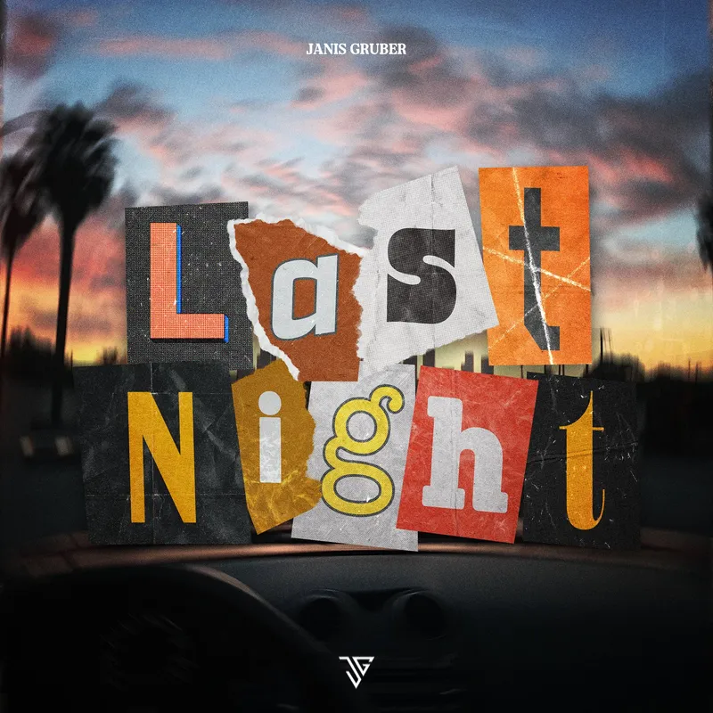 JANIS GRUBER – LAST NIGHT cover