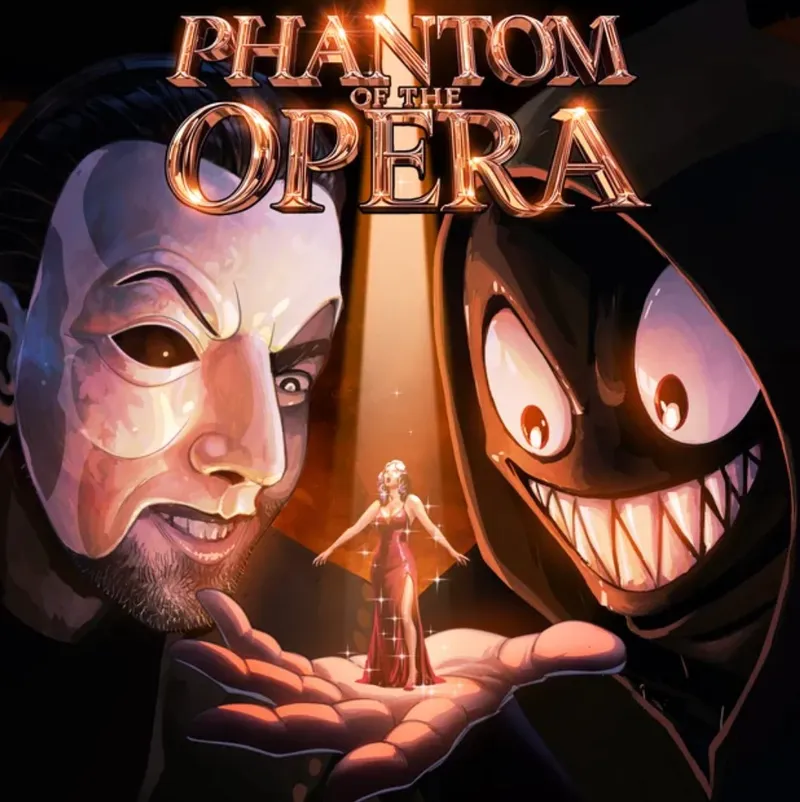 LE SHUUK, NAELECK & ANNA MARIA KAUFMANN – PHANTOM OF THE OPERA cover