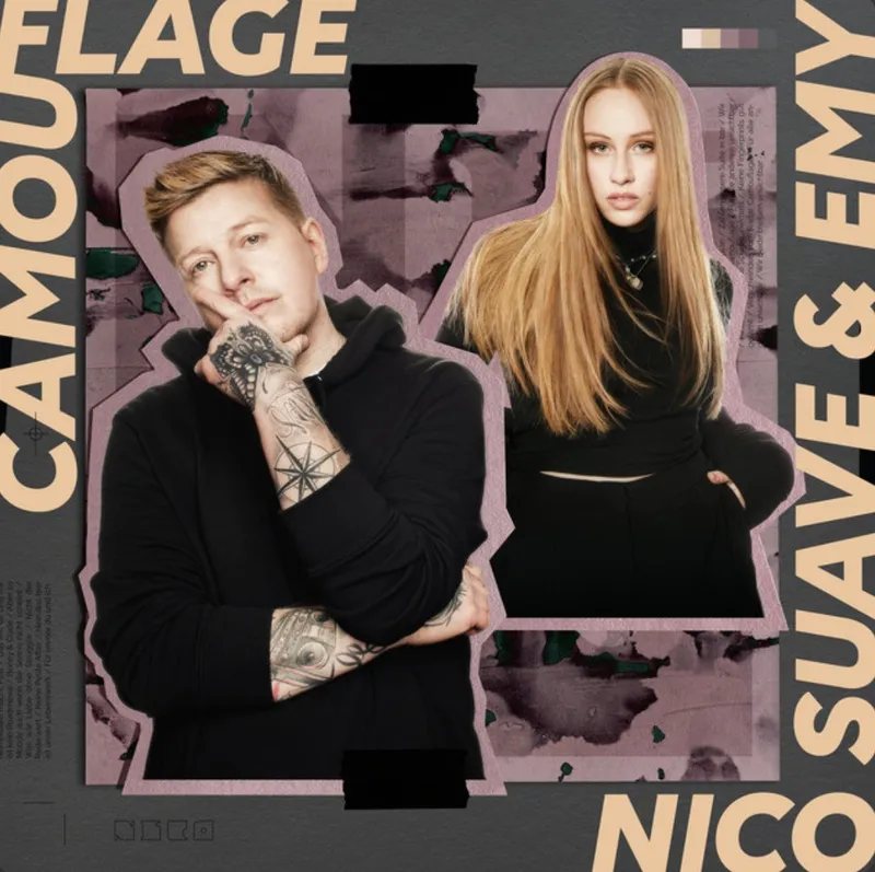 NICO SUAVE & EMY – CAMOUFLAGE cover