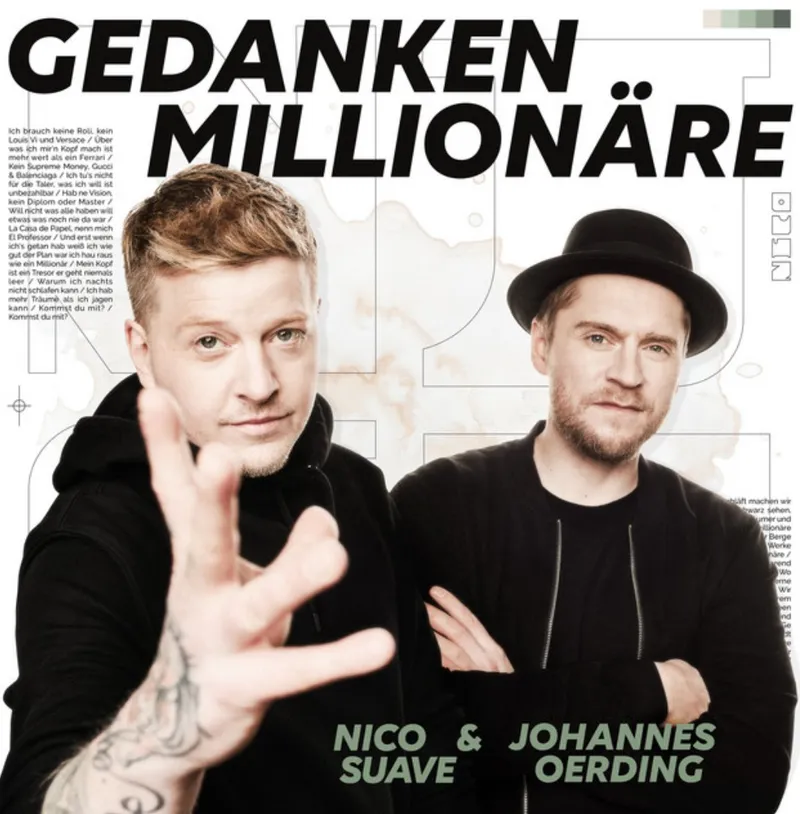 NICO SUAVE & JOHANNES OERDING – GEDANKENMILLIONÄRE cover